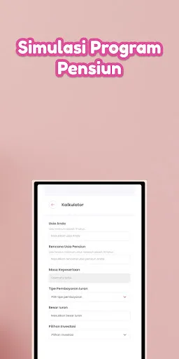 PensiunQ — Simulasi program pensiun (kalkulator)